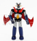 Robot Bandai Metal - Mazinga Z - Gx-105 Figure Mazinger Z Robot - Kaku Shin Modrá Stříbrná Červená Černá