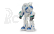Robot Spaceman, bílá