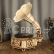 RoboTime 3D dřevěné mechanické puzzle Gramofon (elektrický pohon)