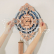 RoboTime 3D dřevěné mechanické puzzle Nástěnné hodiny