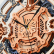 RoboTime 3D dřevěné mechanické puzzle Nástěnné hodiny