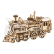 RoboTime 3D dřevěné mechanické puzzle Parní lokomotiva