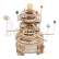 RoboTime 3D dřevěné mechanické puzzle Planetárium