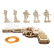 RoboTime 3D dřevěné mechanické puzzle Revolver Corsac