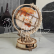 RoboTime 3D dřevěné mechanické puzzle Svítící glóbus