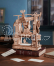 RoboTime 3D dřevěné mechanické puzzle Tiskařský lis