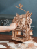 RoboTime 3D dřevěné mechanické puzzle Tiskařský lis