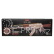 RoboTime 3D Dřevěné mechanické puzzle Útočná puška AK-47