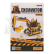 RoboTime dřevěné 3D puzzle Bagr