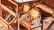 RoboTime Dřevěné 3D puzzle Historické auto - Vintage car