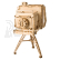 RoboTime dřevěné 3D puzzle Historický fotoaparát
