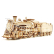 RoboTime dřevěné 3D puzzle Parní lokomotiva
