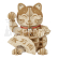 RoboTime dřevěné 3D puzzle Plutus Kočka pro štěstí