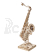 RoboTime dřevěné 3D puzzle Saxofon