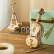 RoboTime dřevěné 3D puzzle Violoncello