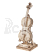RoboTime dřevěné 3D puzzle Violoncello