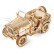 RoboTime dřevěné 3D puzzle Vojenský džíp