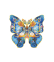 RoboTime Dřevěné puzzle Motýl Morpho Helena