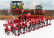 Ros-model Accessories Lemken Steketee Ec-weeder Sarchiatore 1:32 Červená Černá