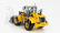 Ros-model New holland W190b Ruspa Gommata - Tractor Scraper 1:50 Žlutá