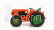 Ros-model Same D.a.25 Tractor 1952 1:32 Oranžová Zelená