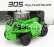 Ros-model Sennebogen 305 Multihandler Telescopic Tractor 1:50 Zelené Stříbro