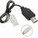 USB nabíječka 9,6V, Tamiya