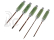 Sada šroubováků: křížové 3,5, 5,0 , 5,8 a ploché 3,0 a 5,0mm x 120mm - (5)