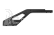 Šasi vzpěra - ASUGA XLR - přední - Swiss Made 7075 T6 - 3mm - černá - 1 ks.