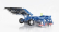 Schuco Accessories Plow Harrow Fortschritt B402 1:32 Fialově Zelená