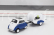 Schuco BMW Isetta With Caravan 1955 1:87 Modrá Bílá