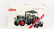 Schuco Deutz F3 M417 Tractor 1954 - Christmas Edition 2021 - Con Babbo Natale - With Figure Santa Claus 1:32 Světle Šedá