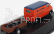Schuco DKW F89l Van Bussing Kundendiest With Trailer And Tyres 1954 1:43 Oranžová Modrá Hnědá