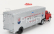 Schuco GMC Truck Team John Edgar Enterprises Inc. Maserati Car Transporter 1:43 Červená Stříbrná