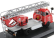 Schuco Hanomag Garant Fire Engine With Scala - Fw Drehleiter 1:43 Červená Stříbrná