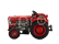 Schuco Hurlimann D70 Tractor 1956 1:87 Red