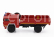 Schuco MAN Kat1 5t. Truck Feuerwehr 2-assi 1969 1:87 Red