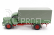 Schuco Mercedes benz L3500 Truck Telonato 1950 1:18 Modrá Šedá