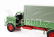 Schuco Mercedes benz L3500 Truck Telonato 1950 1:18 Modrá Šedá