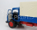 Schuco Mercedes benz L911 Truck Telonato 1966 1:18 Modrá Bílá