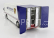 Schuco Mercedes benz O317 Truck Car Transporter Porsche Rothmans 1984 1:18 Bílá Modrá