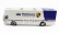 Schuco Mercedes benz O317 Truck Car Transporter Porsche Rothmans 1984 1:18 Bílá Modrá