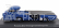 Schuco Mercedes benz Racing Car Transporter Truck Rennwagen 1955 1:43 Blue