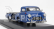 Schuco Mercedes benz Racing Car Transporter Truck Rennwagen 1955 1:43 Blue