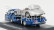 Schuco Mercedes benz Racing Car Transporter Truck Rennwagen 1955 With 300 Slr Spider 1:43 Modrá Stříbrná