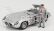 Schuco Mercedes benz Racing Car Transporter Truck Rennwagen 1955 With 300 Slr Spider 1:43 Modrá Stříbrná