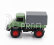Schuco Mercedes benz Unimog U406 Truck 1966 1:64 Zelená Šedá