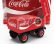 Schuco Mercedes benz Unimog U406 Truck Telonato Coca-cola 1966 1:64 Červená Bílá