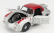 Schuco Porsche 356 Spider Hard-top Closed Outlaw 1952 1:18 Silver Red
