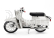 Schuco Simson Schwalbe Kr51/1 1968 1:5 Bílá